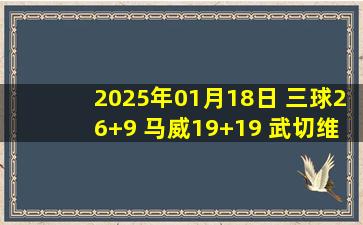 2025年01月18日 三球26+9 马威19+19 武切维奇40+12 黄蜂送公牛4连败